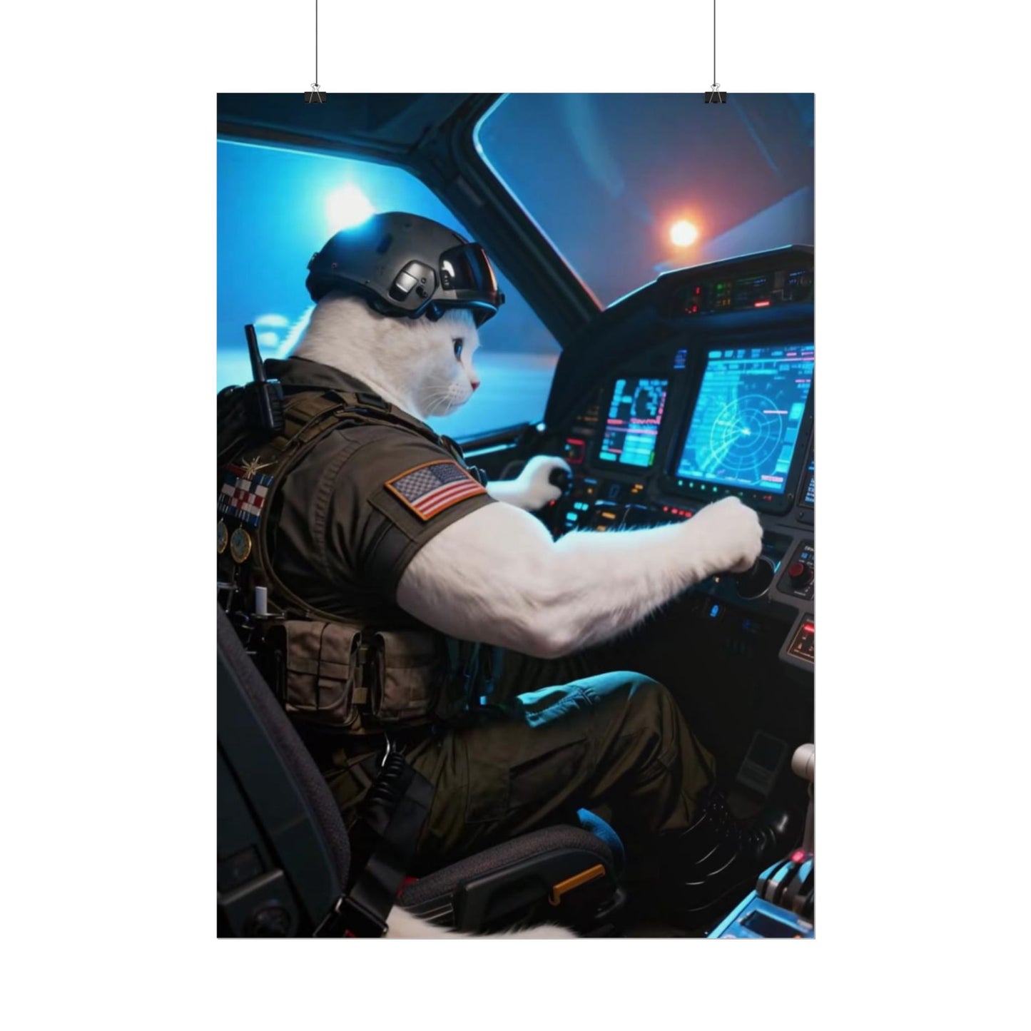Figther Jet Poster, Great for Aviation Enthusiasts, Kids' Room Decor, Unique Gift for Pilots, Animal Wall Art