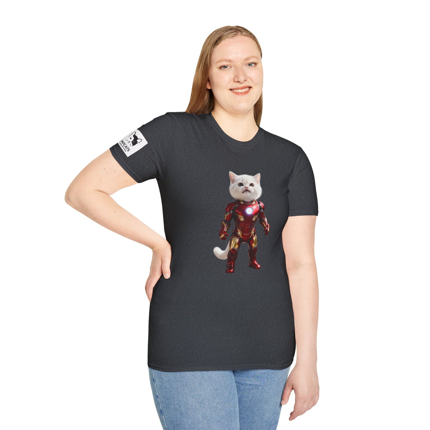 Cat Superhero T-Shirt - Adorable Pet Lover Tee, Unique Gift for Kids & Adults, Fun Fashion for Birthdays & Holidays