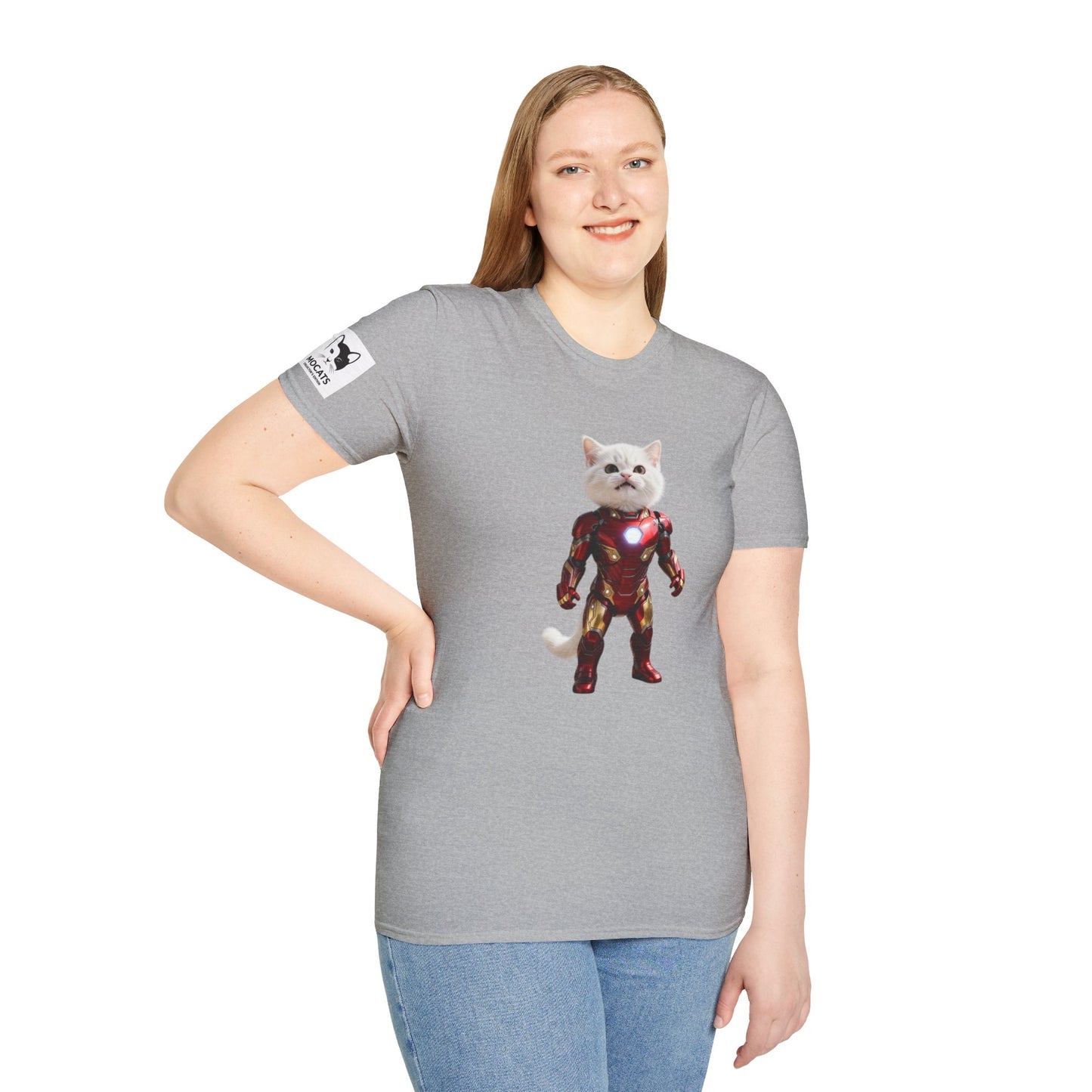 Cat Superhero T-Shirt - Adorable Pet Lover Tee, Unique Gift for Kids & Adults, Fun Fashion for Birthdays & Holidays