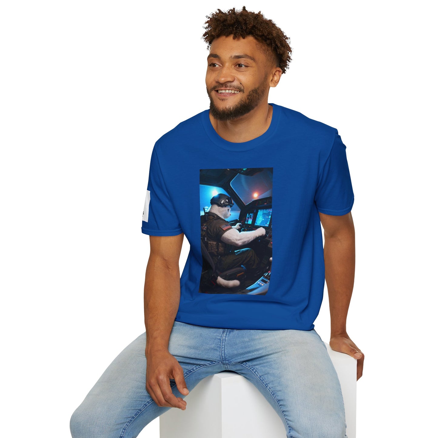 Fighter Jet Unisex Softstyle T-Shirt, Aviation Gift, Casual Wear, Travel Enthusiast Shirt, Perfect for Birthdays & Holidays