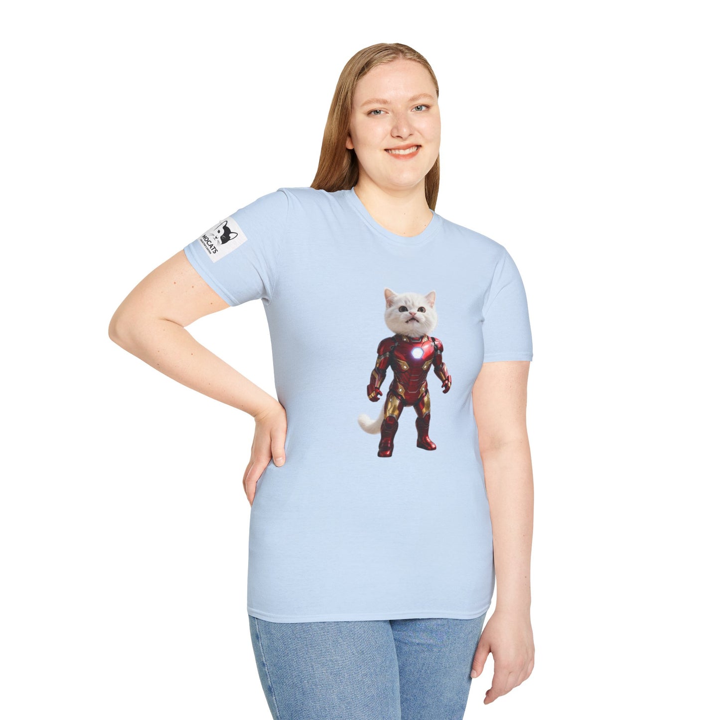 Cat Superhero T-Shirt - Adorable Pet Lover Tee, Unique Gift for Kids & Adults, Fun Fashion for Birthdays & Holidays