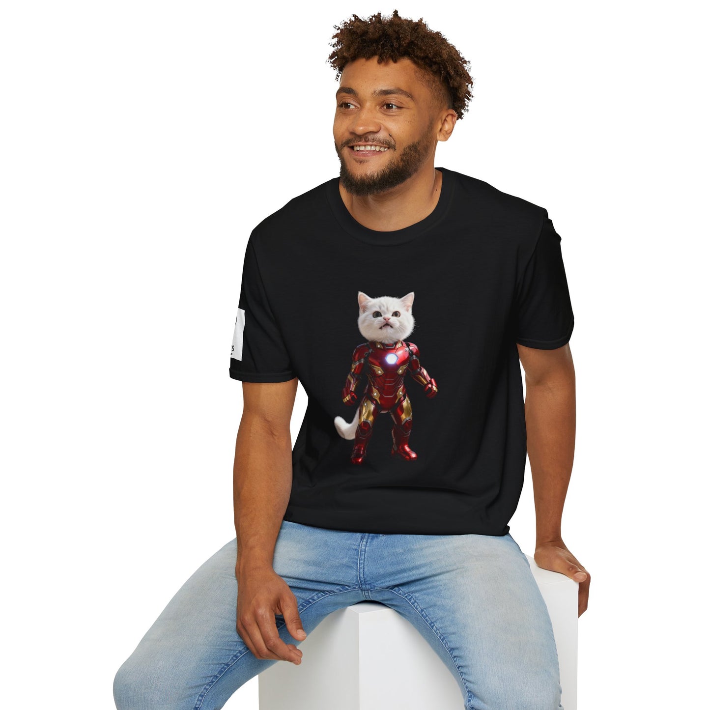 Cat Superhero T-Shirt - Adorable Pet Lover Tee, Unique Gift for Kids & Adults, Fun Fashion for Birthdays & Holidays