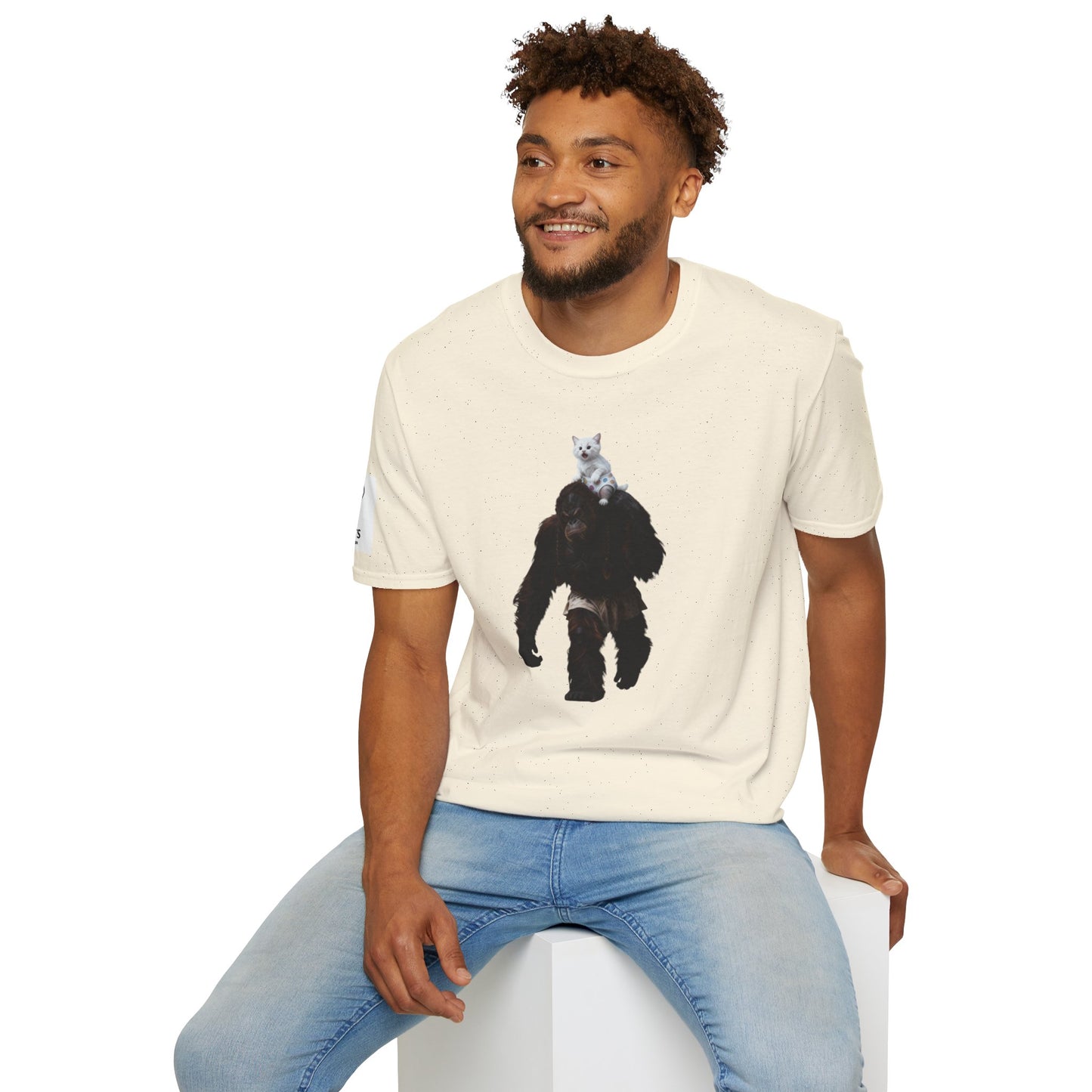 SuperHero Orangutan Lover T-Shirt, Funny Graphic Tee, Unisex Summer Shirt, Sasquatch Gift, Nature Enthusiast Top