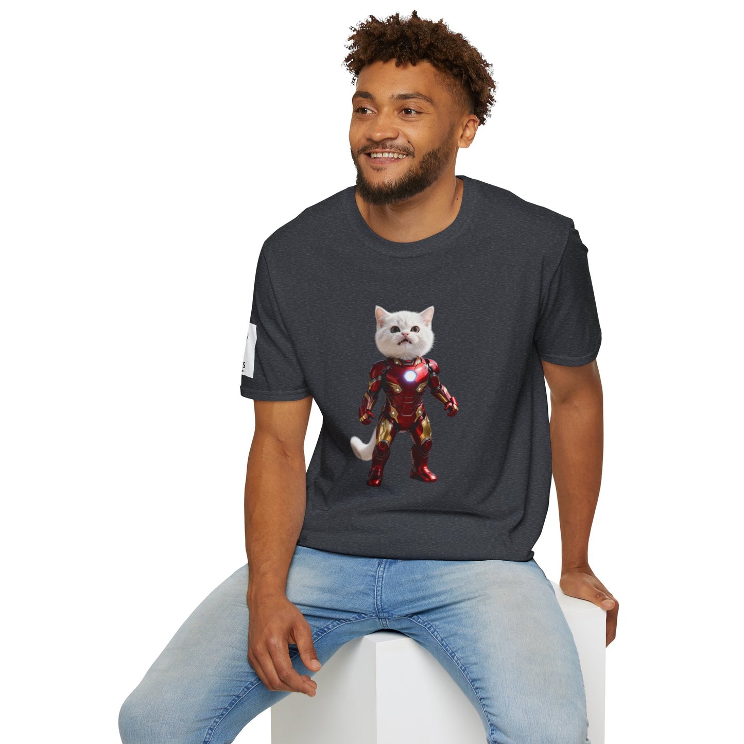 Cat Superhero T-Shirt - Adorable Pet Lover Tee, Unique Gift for Kids & Adults, Fun Fashion for Birthdays & Holidays