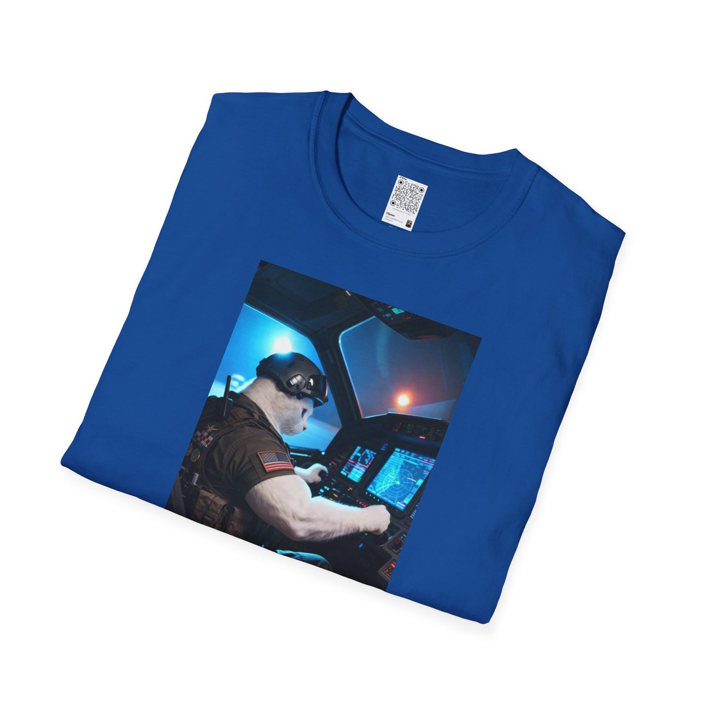 Fighter Jet Unisex Softstyle T-Shirt, Aviation Gift, Casual Wear, Travel Enthusiast Shirt, Perfect for Birthdays & Holidays
