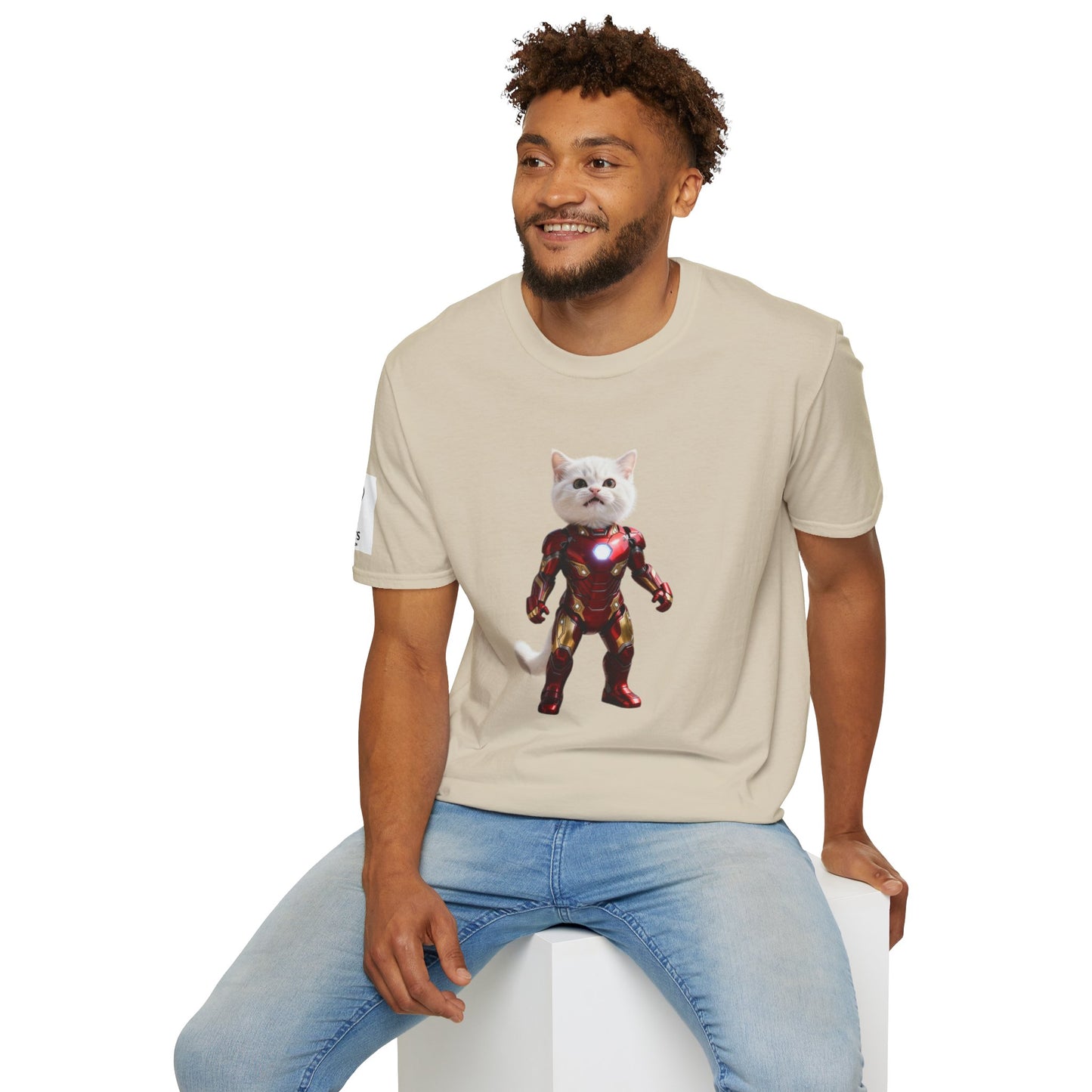 Cat Superhero T-Shirt - Adorable Pet Lover Tee, Unique Gift for Kids & Adults, Fun Fashion for Birthdays & Holidays