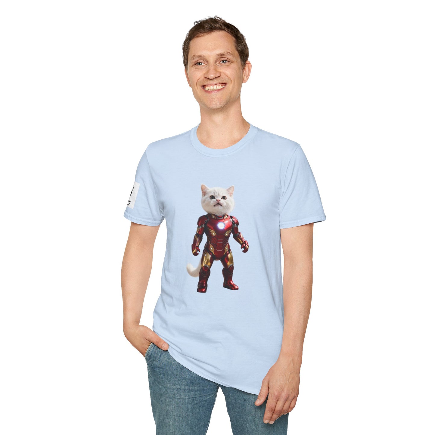 Cat Superhero T-Shirt - Adorable Pet Lover Tee, Unique Gift for Kids & Adults, Fun Fashion for Birthdays & Holidays