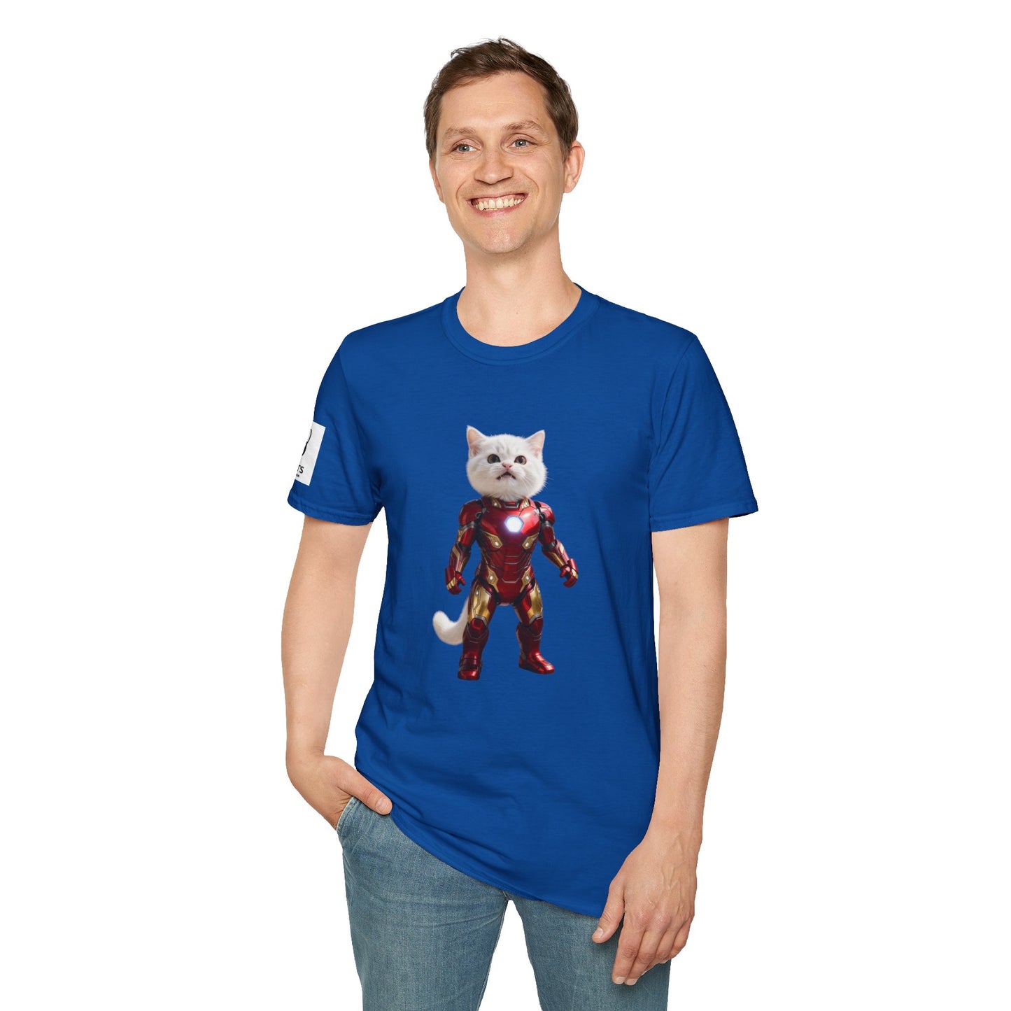 Cat Superhero T-Shirt - Adorable Pet Lover Tee, Unique Gift for Kids & Adults, Fun Fashion for Birthdays & Holidays