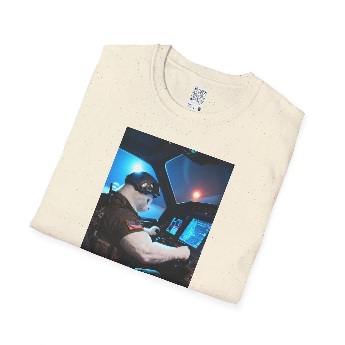 Fighter Jet Unisex Softstyle T-Shirt, Aviation Gift, Casual Wear, Travel Enthusiast Shirt, Perfect for Birthdays & Holidays