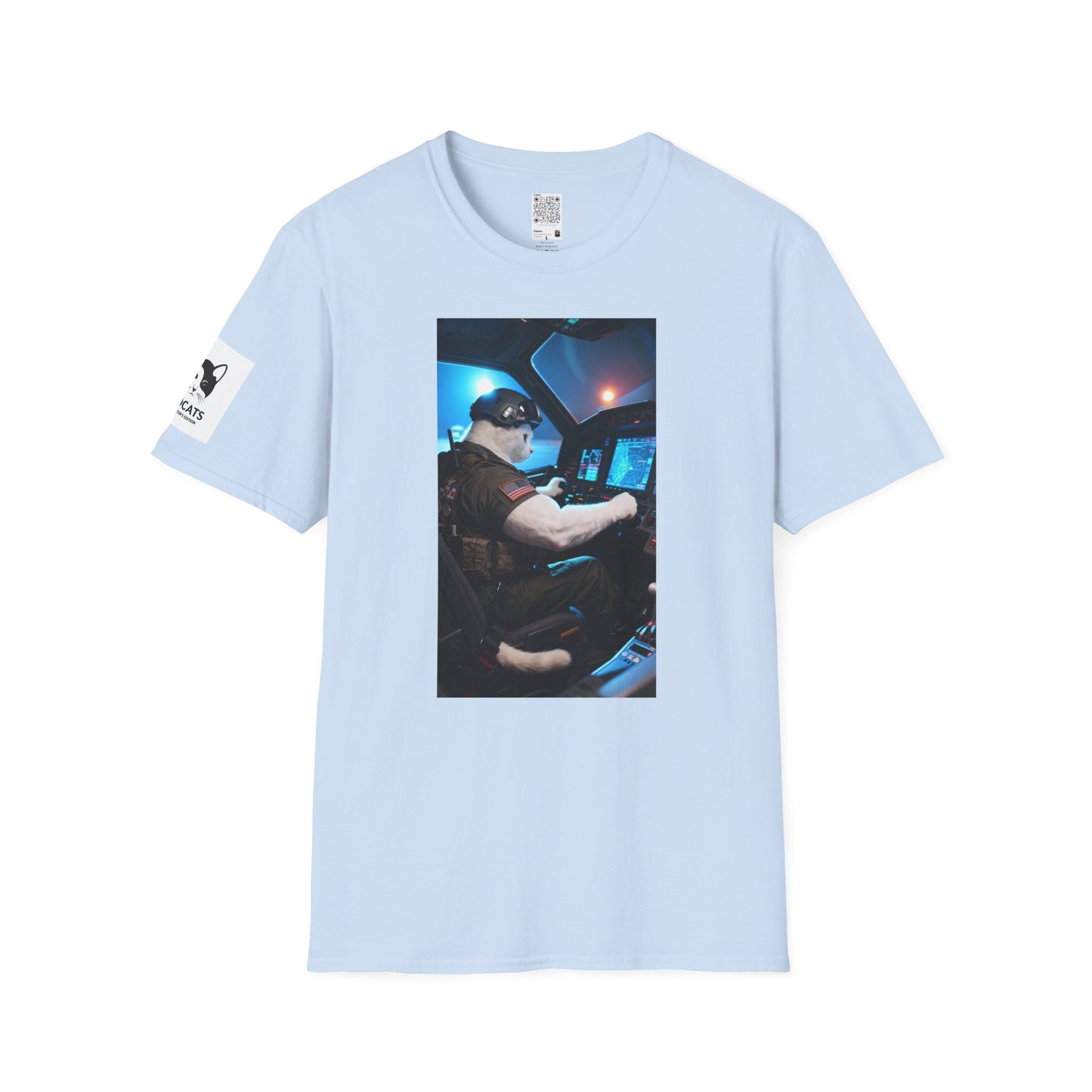 Fighter Jet Unisex Softstyle T-Shirt, Aviation Gift, Casual Wear, Travel Enthusiast Shirt, Perfect for Birthdays & Holidays