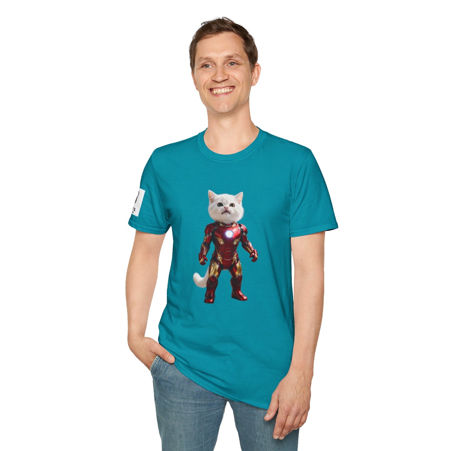 Cat Superhero T-Shirt - Adorable Pet Lover Tee, Unique Gift for Kids & Adults, Fun Fashion for Birthdays & Holidays