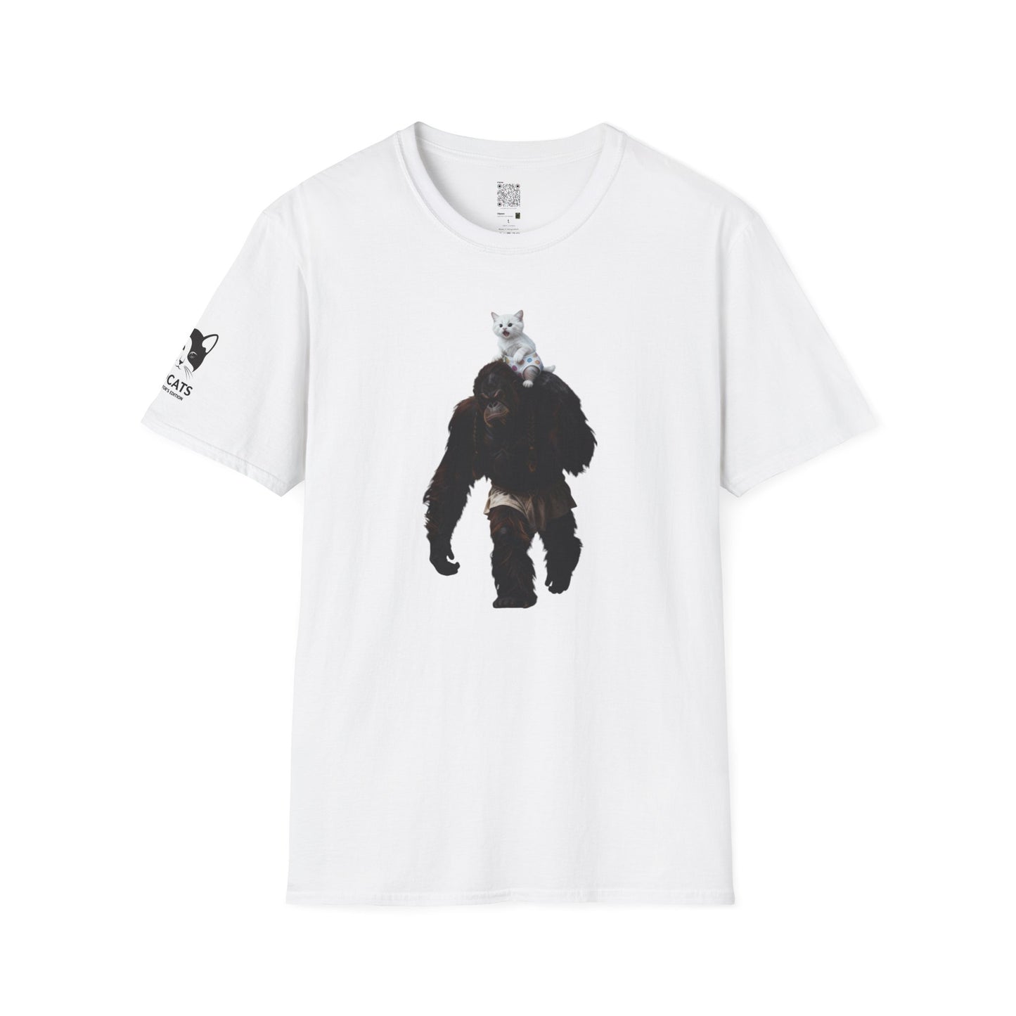SuperHero Orangutan Lover T-Shirt, Funny Graphic Tee, Unisex Summer Shirt, Sasquatch Gift, Nature Enthusiast Top