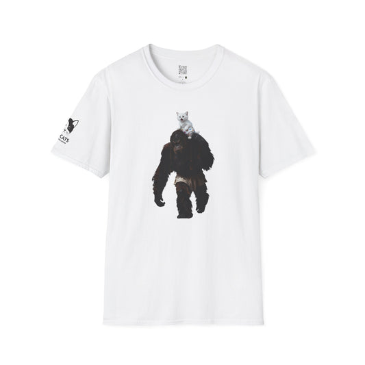 SuperHero Orangutan Lover T-Shirt, Funny Graphic Tee, Unisex Summer Shirt, Sasquatch Gift, Nature Enthusiast Top