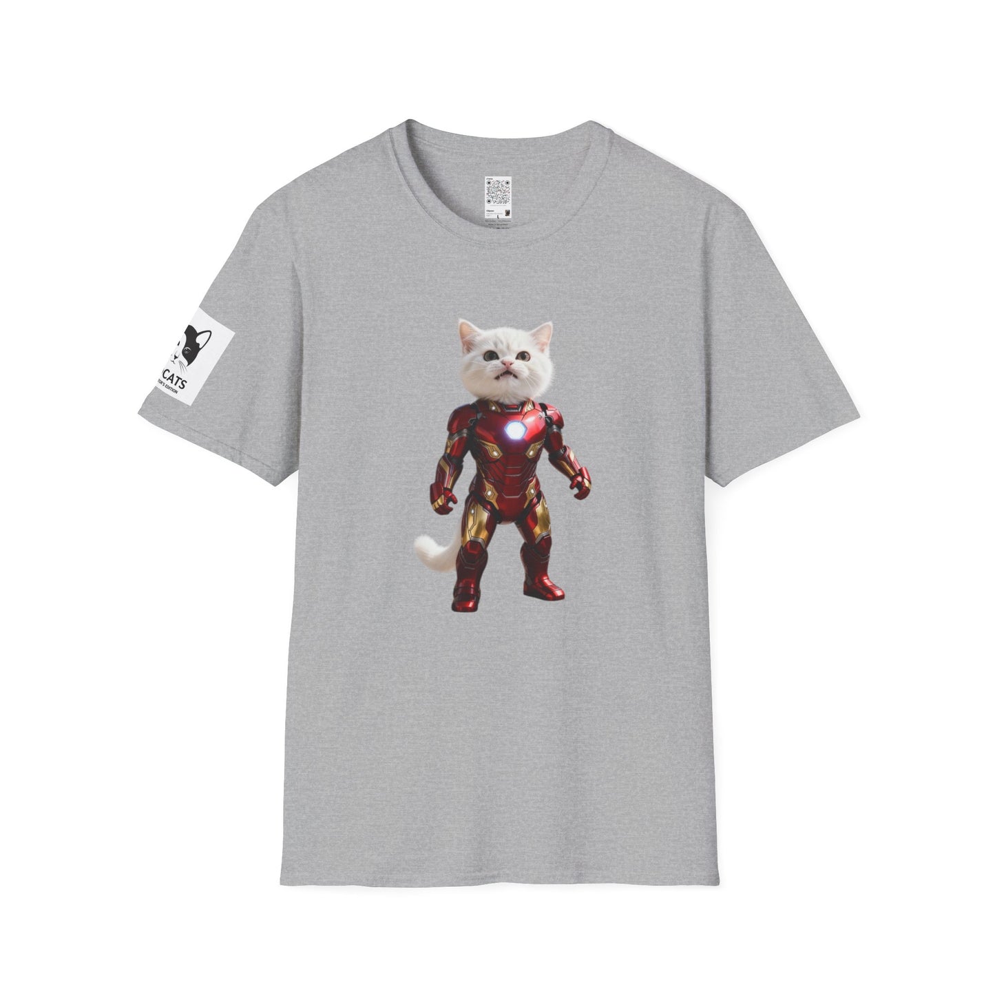 Cat Superhero T-Shirt - Adorable Pet Lover Tee, Unique Gift for Kids & Adults, Fun Fashion for Birthdays & Holidays