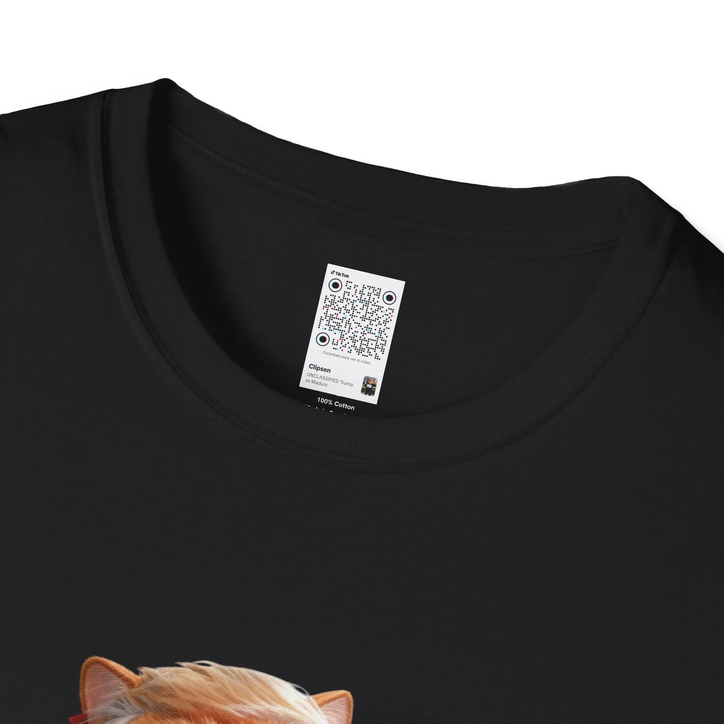 Trump Cat Unisex T-Shirt, Fun Humorous Shirt, Gift for Cat Lovers, Casual Wear, Pet Owner Gift, Birthday Gift