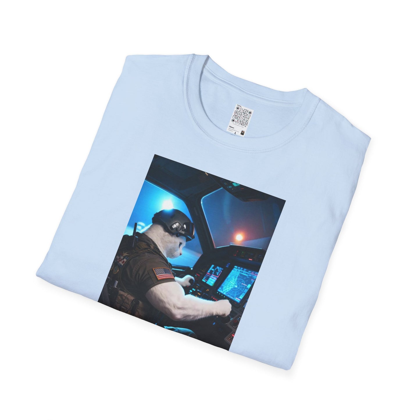 Fighter Jet Unisex Softstyle T-Shirt, Aviation Gift, Casual Wear, Travel Enthusiast Shirt, Perfect for Birthdays & Holidays