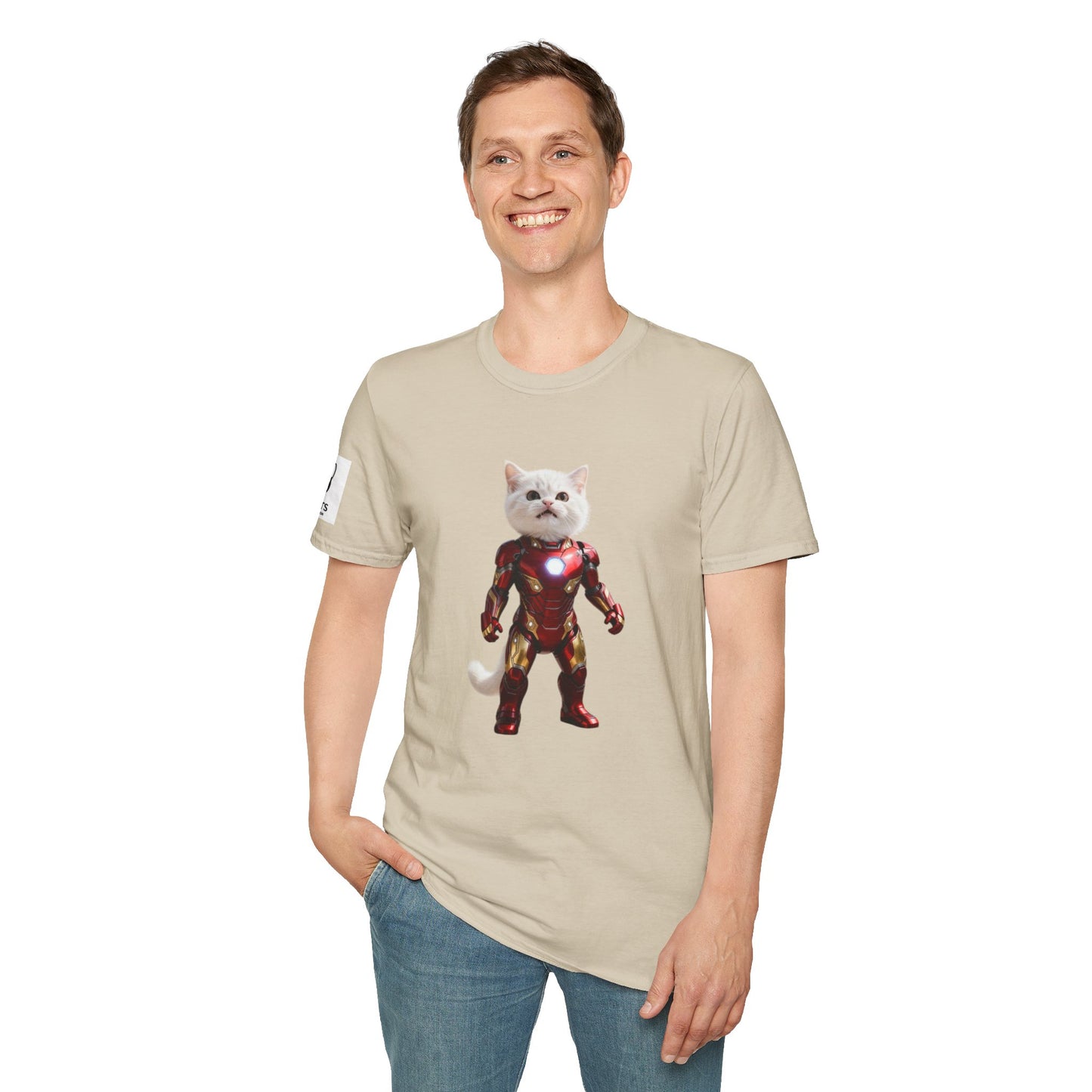 Cat Superhero T-Shirt - Adorable Pet Lover Tee, Unique Gift for Kids & Adults, Fun Fashion for Birthdays & Holidays