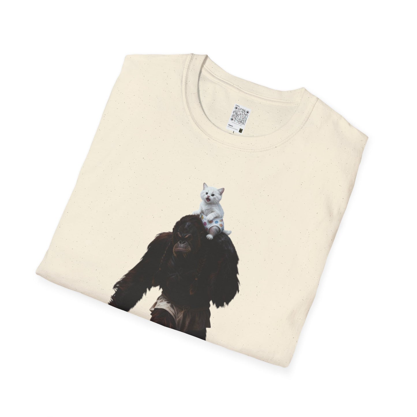 SuperHero Orangutan Lover T-Shirt, Funny Graphic Tee, Unisex Summer Shirt, Sasquatch Gift, Nature Enthusiast Top