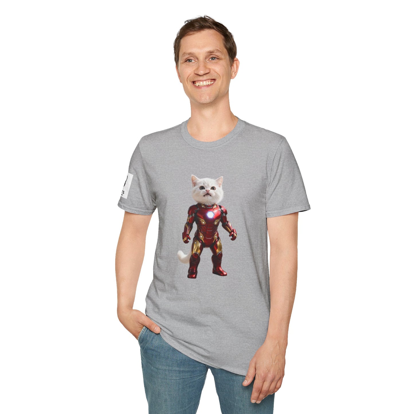 Cat Superhero T-Shirt - Adorable Pet Lover Tee, Unique Gift for Kids & Adults, Fun Fashion for Birthdays & Holidays