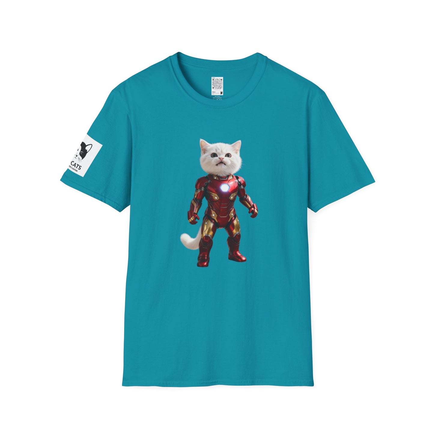 Cat Superhero T-Shirt - Adorable Pet Lover Tee, Unique Gift for Kids & Adults, Fun Fashion for Birthdays & Holidays