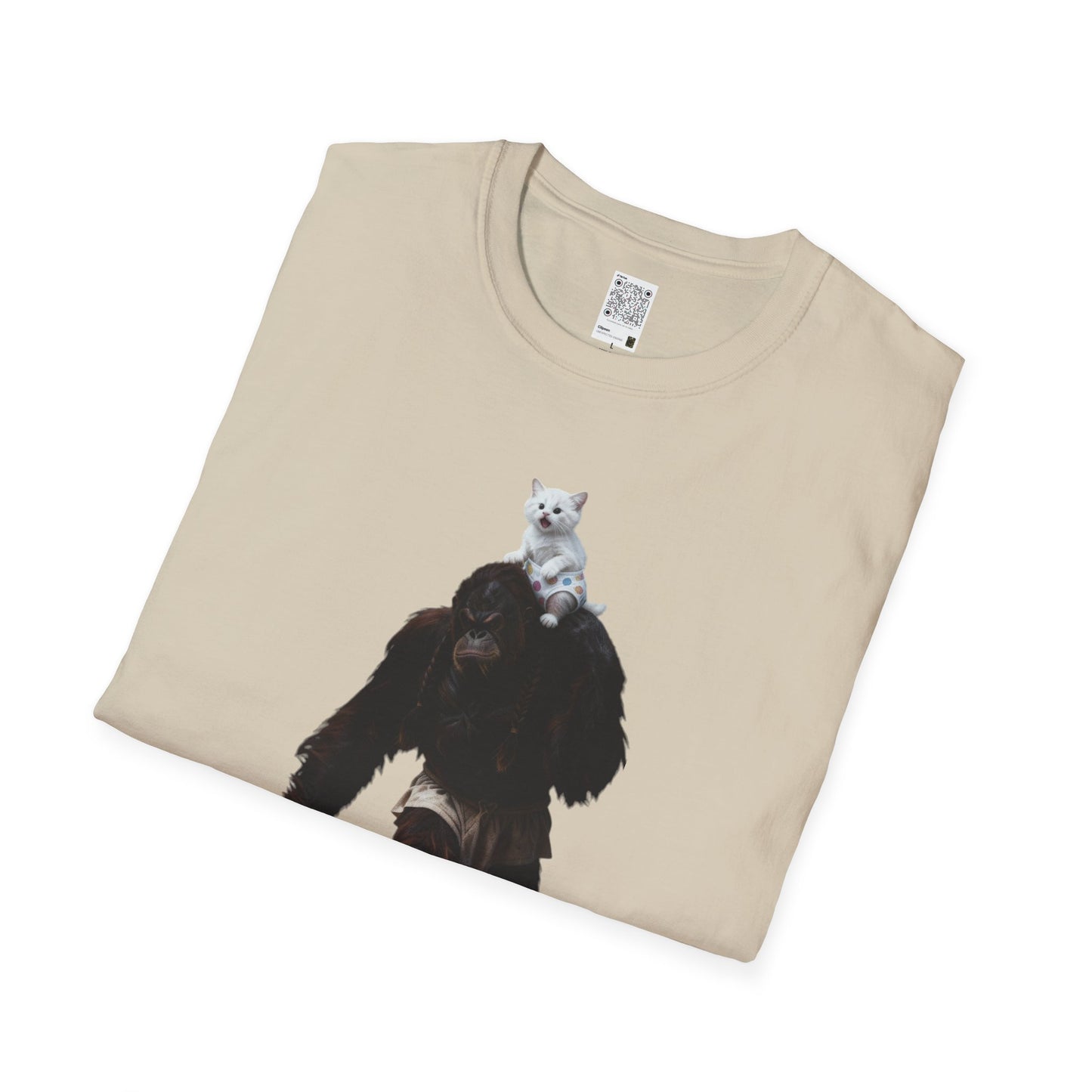 SuperHero Orangutan Lover T-Shirt, Funny Graphic Tee, Unisex Summer Shirt, Sasquatch Gift, Nature Enthusiast Top