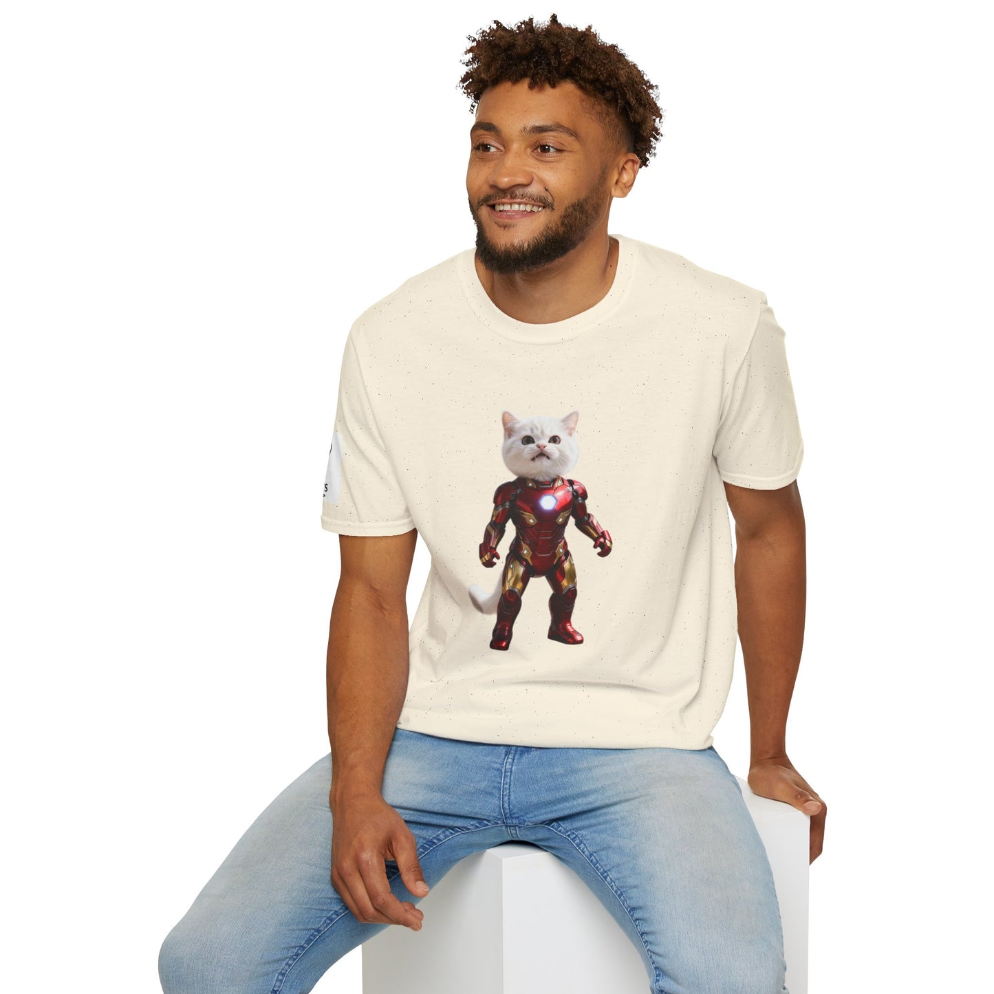 Cat Superhero T-Shirt - Adorable Pet Lover Tee, Unique Gift for Kids & Adults, Fun Fashion for Birthdays & Holidays