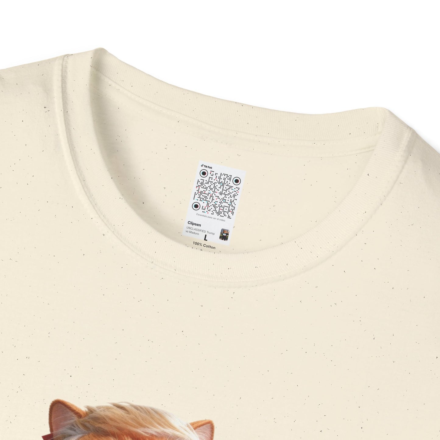 Trump Cat Unisex T-Shirt, Fun Humorous Shirt, Gift for Cat Lovers, Casual Wear, Pet Owner Gift, Birthday Gift