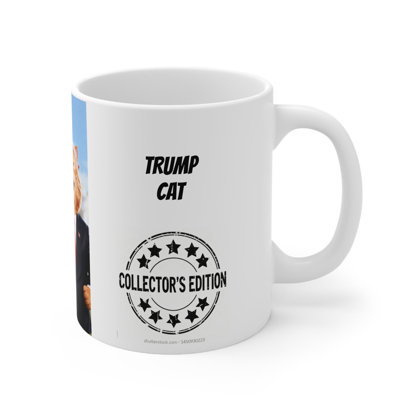 TRUMP CAT - Ceramic Coffee Cups, 11oz, 15oz
