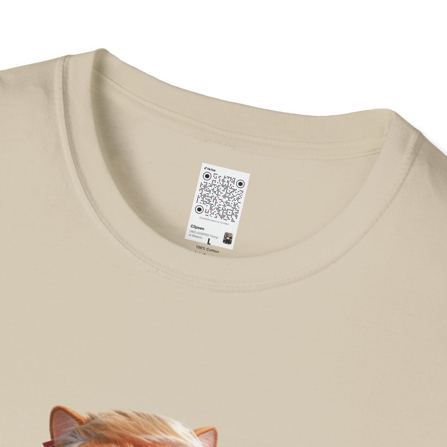 Trump Cat Unisex T-Shirt, Fun Humorous Shirt, Gift for Cat Lovers, Casual Wear, Pet Owner Gift, Birthday Gift