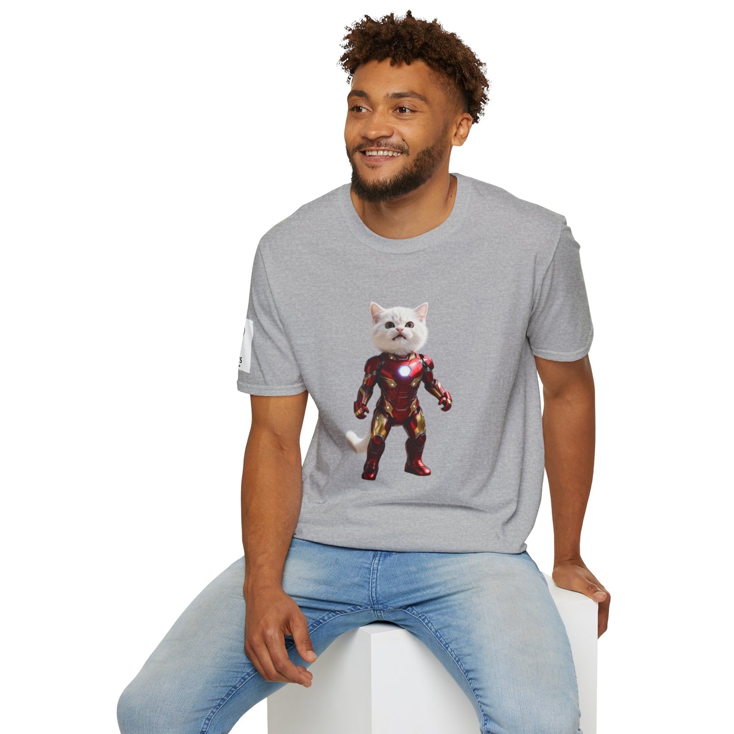 Cat Superhero T-Shirt - Adorable Pet Lover Tee, Unique Gift for Kids & Adults, Fun Fashion for Birthdays & Holidays