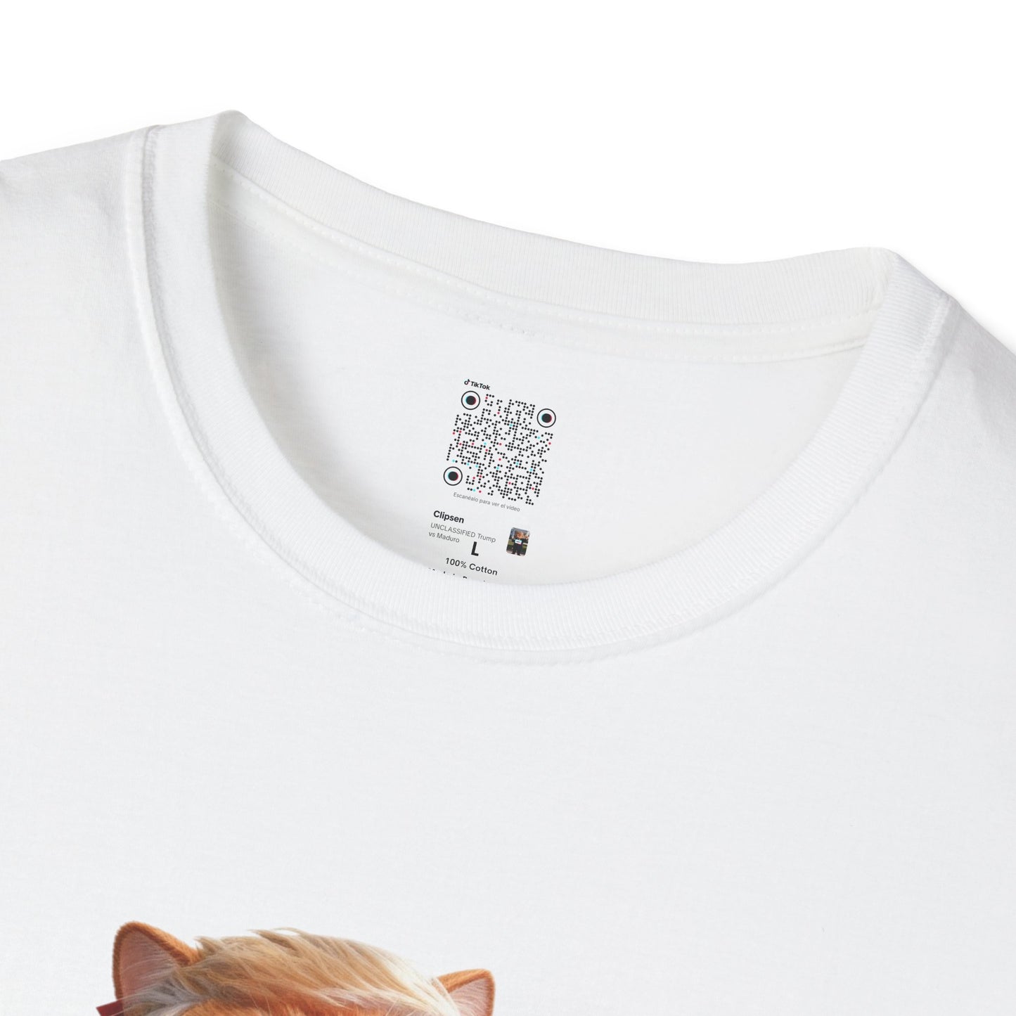 Trump Cat Unisex T-Shirt, Fun Humorous Shirt, Gift for Cat Lovers, Casual Wear, Pet Owner Gift, Birthday Gift