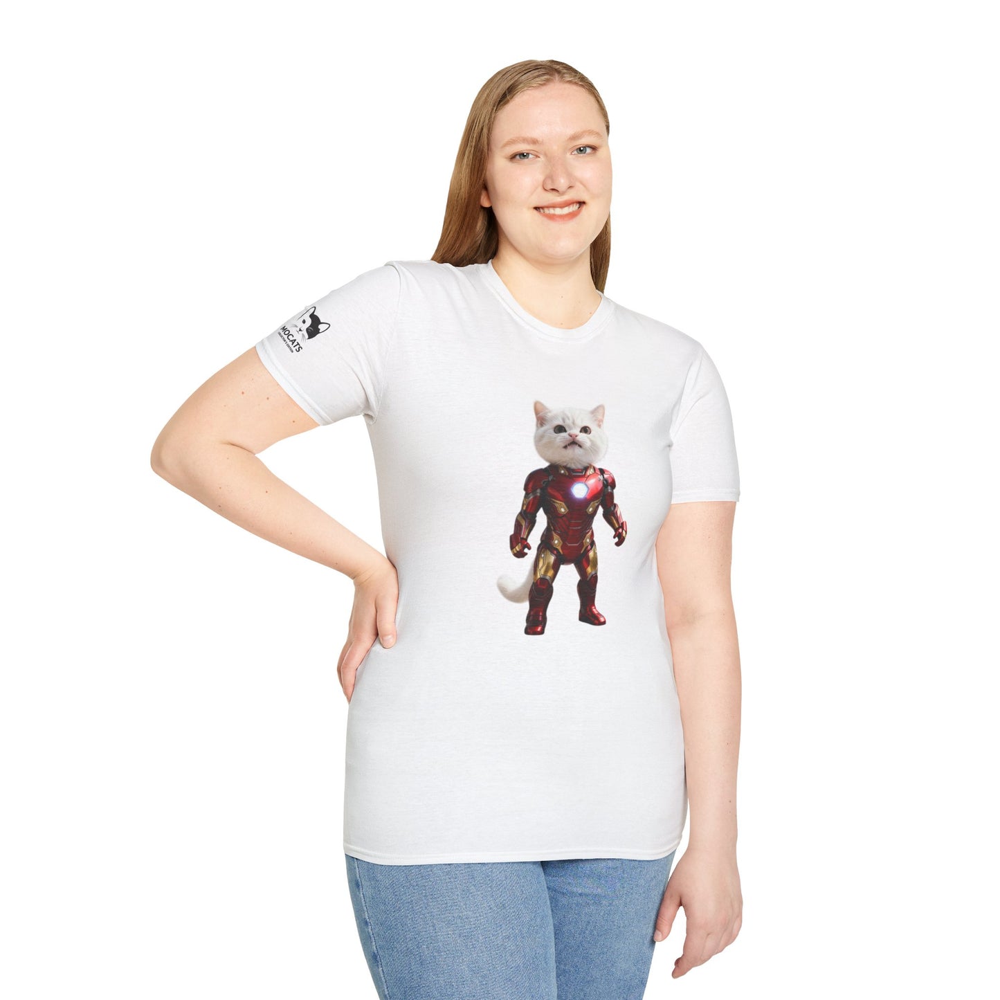 Cat Superhero T-Shirt - Adorable Pet Lover Tee, Unique Gift for Kids & Adults, Fun Fashion for Birthdays & Holidays
