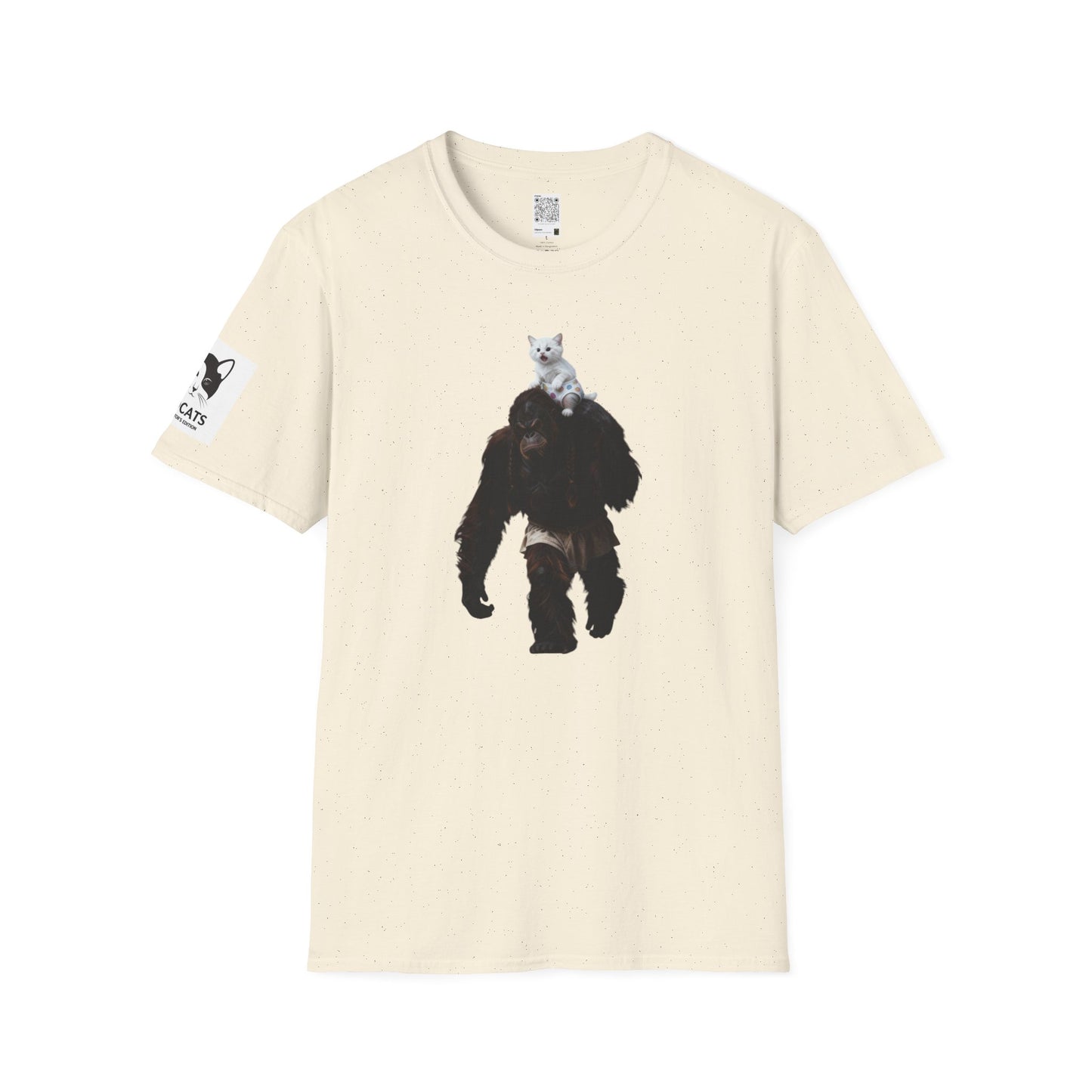 SuperHero Orangutan Lover T-Shirt, Funny Graphic Tee, Unisex Summer Shirt, Sasquatch Gift, Nature Enthusiast Top