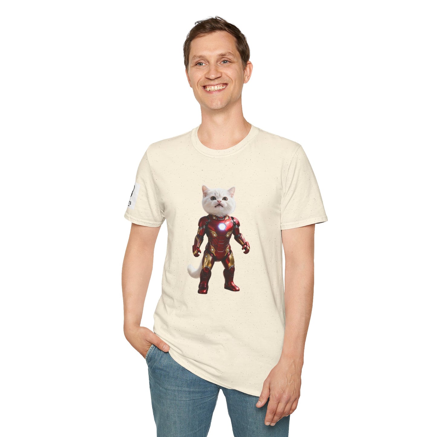 Cat Superhero T-Shirt - Adorable Pet Lover Tee, Unique Gift for Kids & Adults, Fun Fashion for Birthdays & Holidays