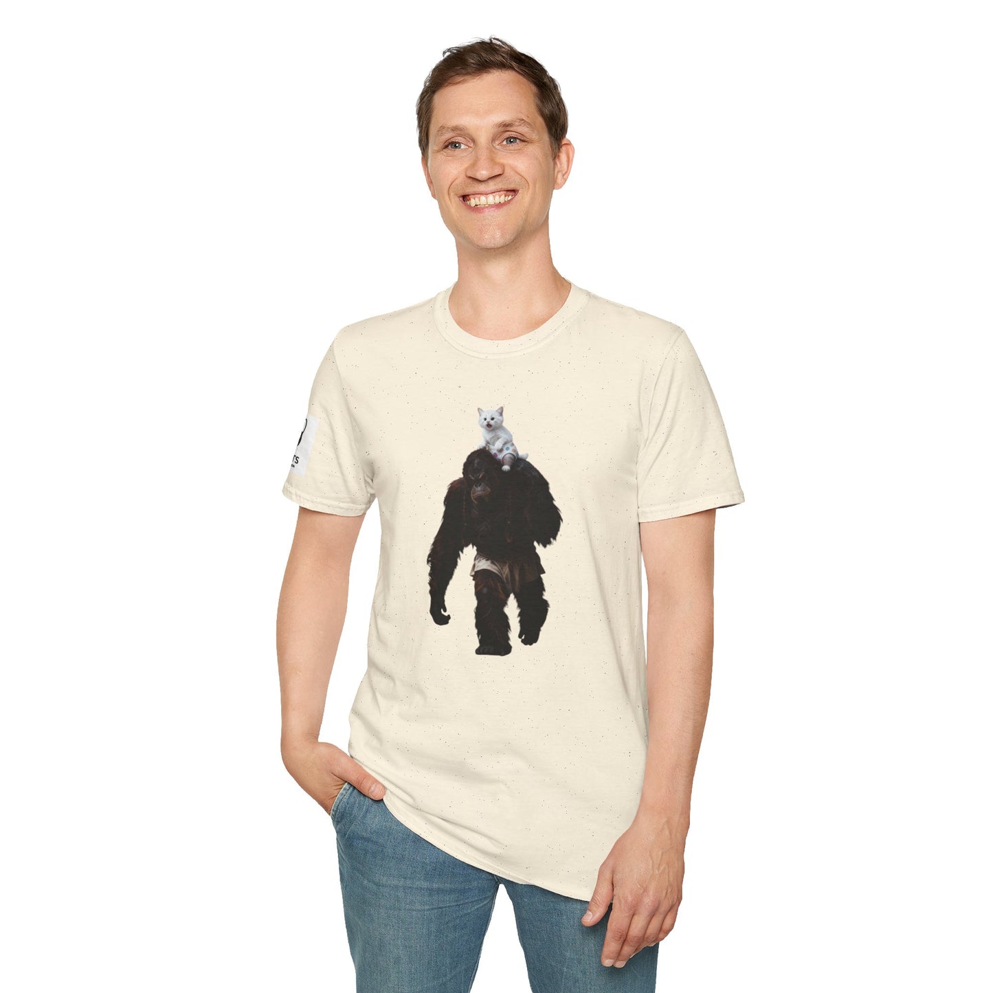 SuperHero Orangutan Lover T-Shirt, Funny Graphic Tee, Unisex Summer Shirt, Sasquatch Gift, Nature Enthusiast Top