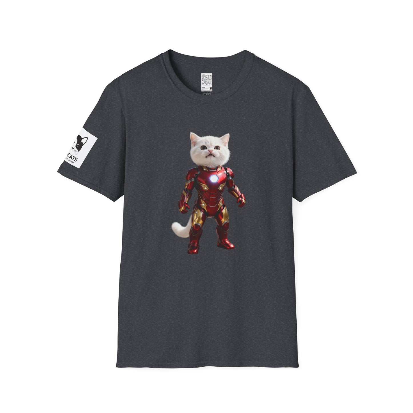 Cat Superhero T-Shirt - Adorable Pet Lover Tee, Unique Gift for Kids & Adults, Fun Fashion for Birthdays & Holidays