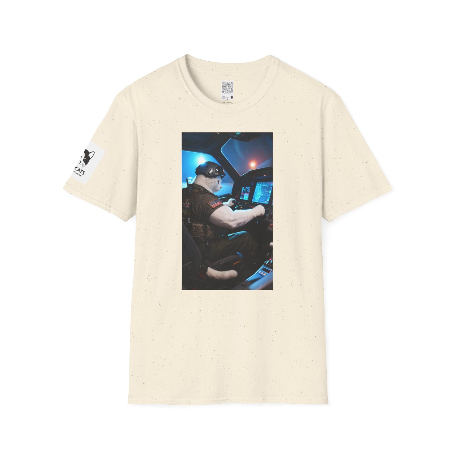 Fighter Jet Unisex Softstyle T-Shirt, Aviation Gift, Casual Wear, Travel Enthusiast Shirt, Perfect for Birthdays & Holidays