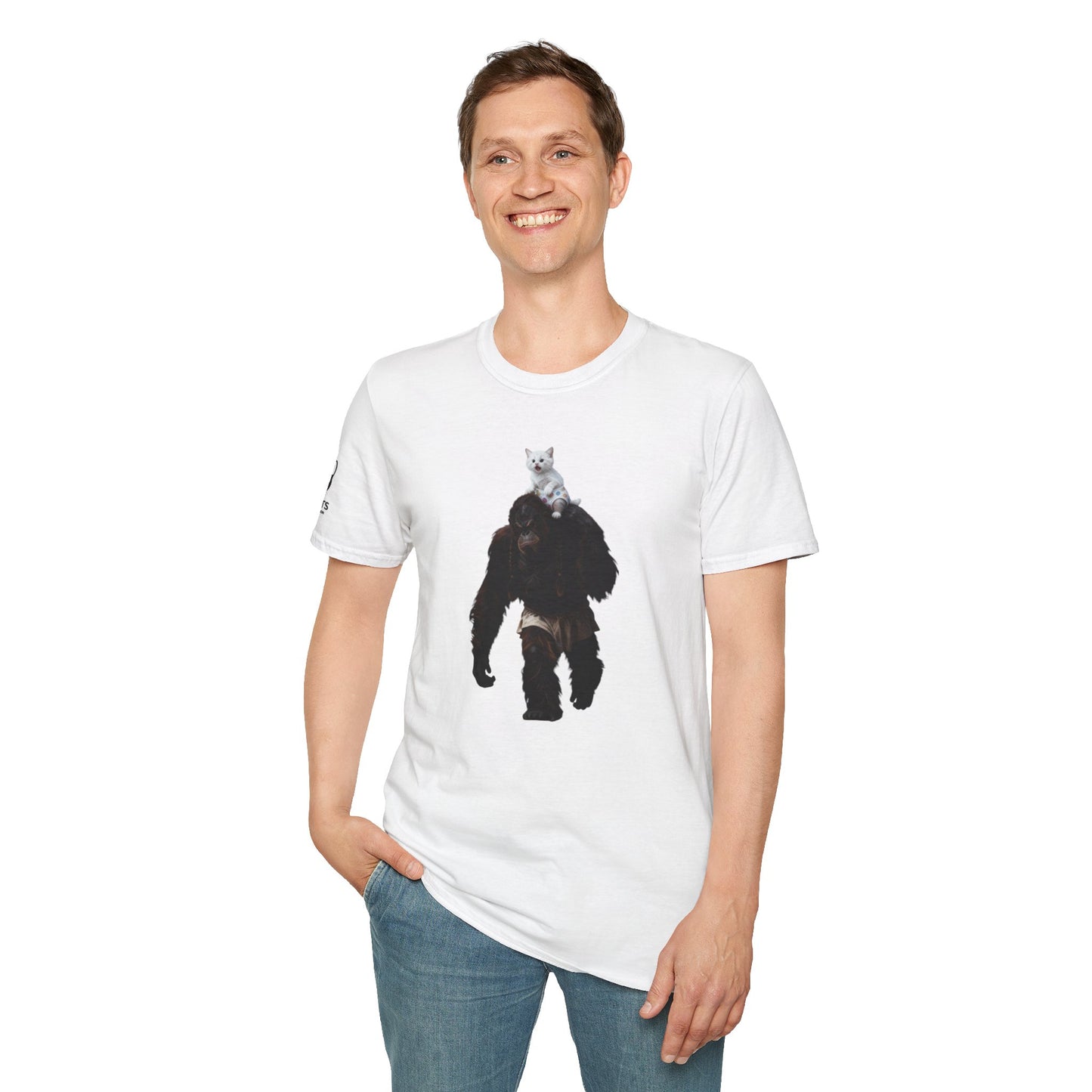 SuperHero Orangutan Lover T-Shirt, Funny Graphic Tee, Unisex Summer Shirt, Sasquatch Gift, Nature Enthusiast Top