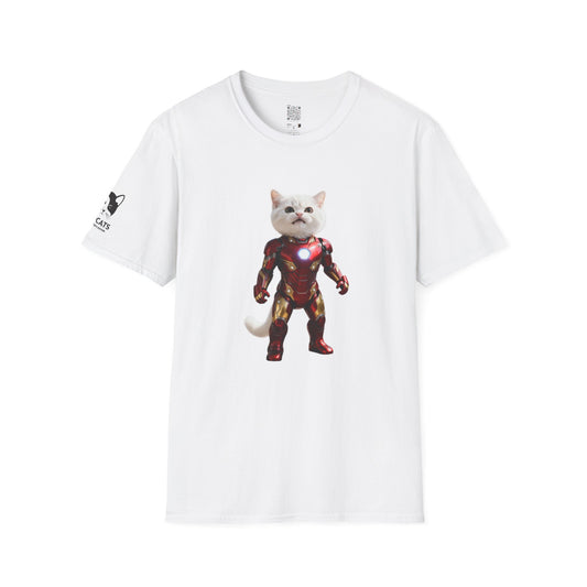 Cat Superhero T-Shirt - Adorable Pet Lover Tee, Unique Gift for Kids & Adults, Fun Fashion for Birthdays & Holidays
