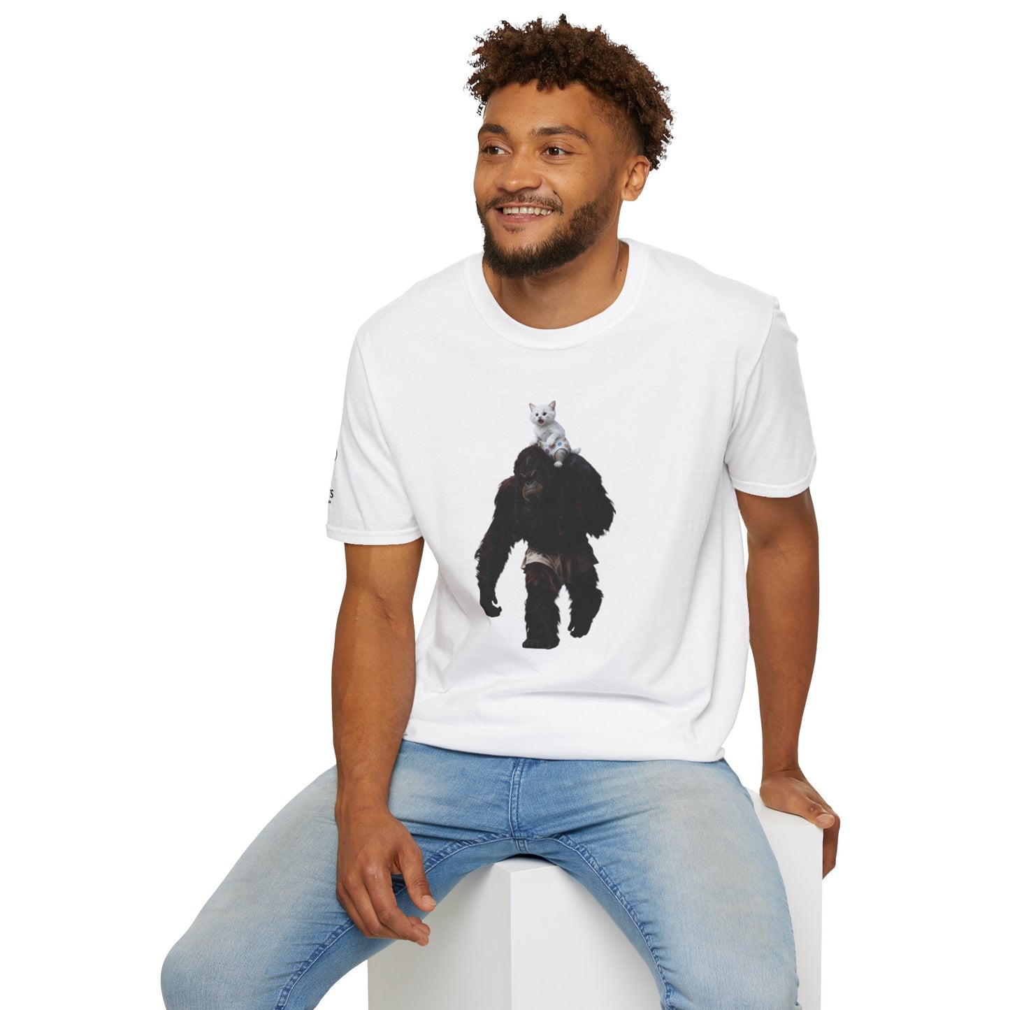 SuperHero Orangutan Lover T-Shirt, Funny Graphic Tee, Unisex Summer Shirt, Sasquatch Gift, Nature Enthusiast Top