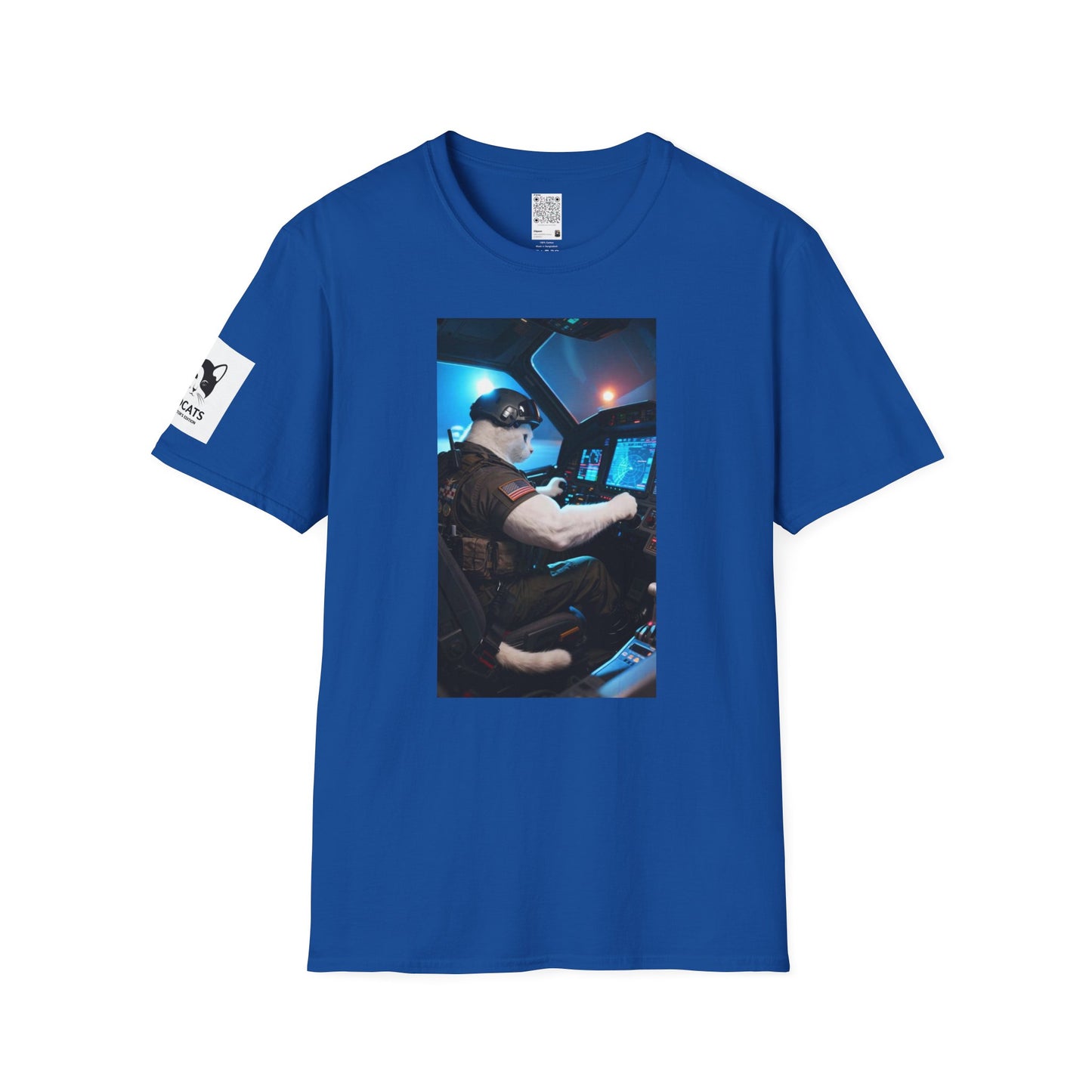 Fighter Jet Unisex Softstyle T-Shirt, Aviation Gift, Casual Wear, Travel Enthusiast Shirt, Perfect for Birthdays & Holidays