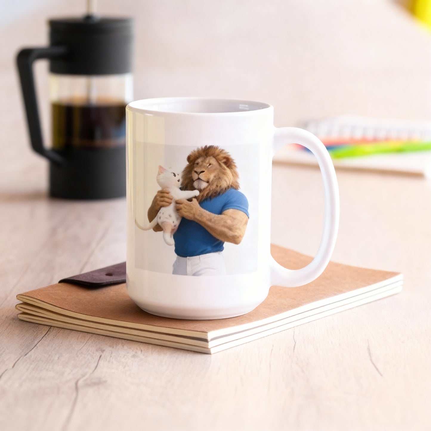 LION DAD - Ceramic Coffee Cups, 11oz, 15oz